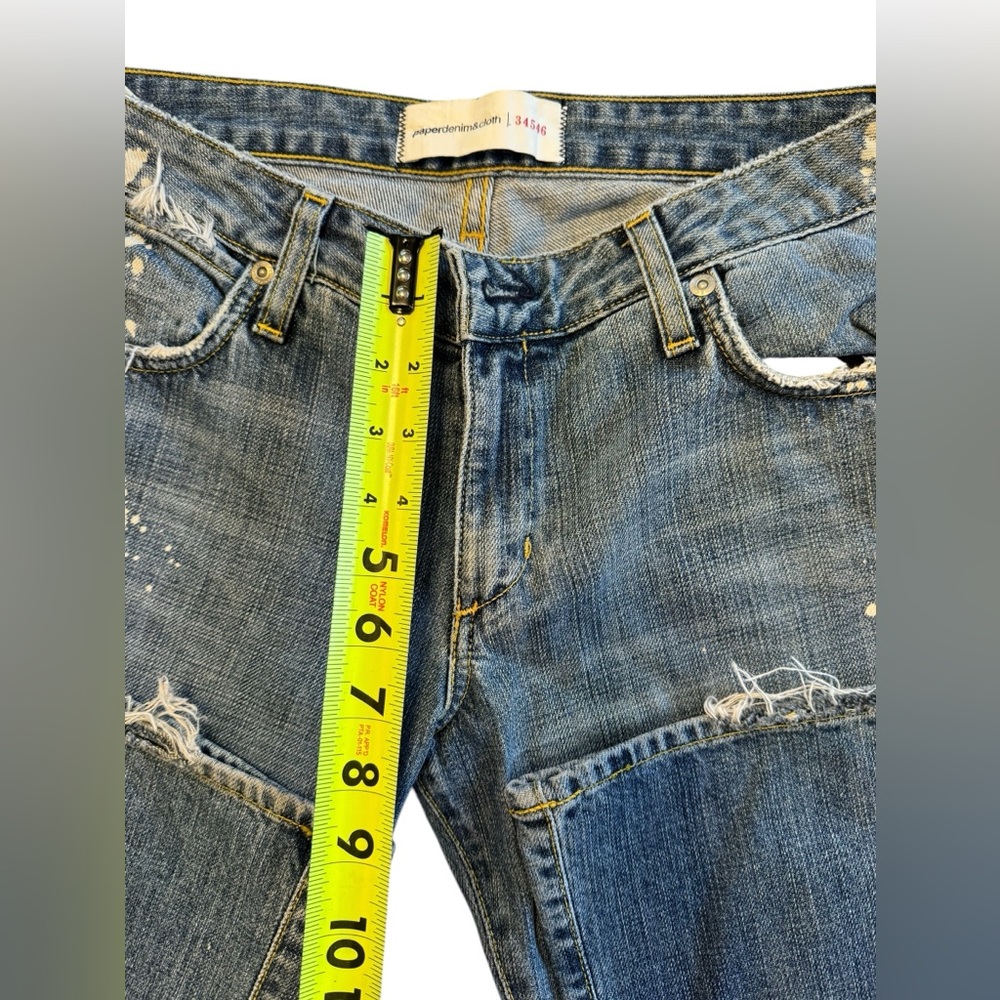 Paper denim & cloth jeans 28 boho retro vintage flare - Picture 13 of 16